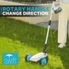 swift 40V 22cm Cordless Brushless Lawnmower for Small Garden