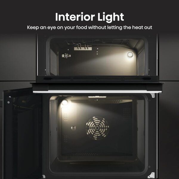 Hisense Hi6 Max 60cm Electric Cooker with Ceramic Hob HDCEC6C20W - White - A Rated [Energy Class A]