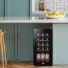 Dellonda Baridi 15 Bottle Wine Cooler Fridge with
