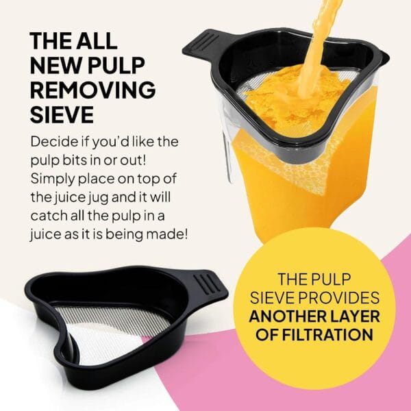 Fridja f1900 Cold Press Juicer, 240W Slow Juicer, 78mm Chute, BPA-Free