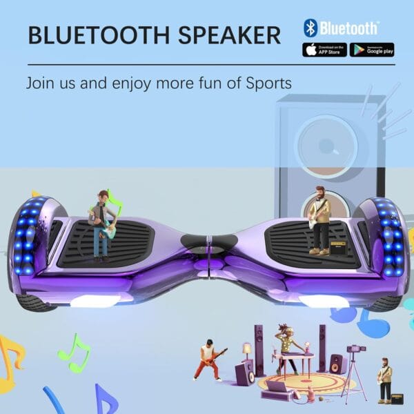 RCB Hoverboards for Kids and Adults 6.5 inch
