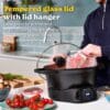 Russell Hobbs Good-to-Go 6.5L Electric Multicooker, 8 Functions, 750W