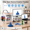 Weefun TINA2C 3D Printer for Beginners & Kids with Filament Starter Bundle
