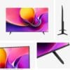 Hisense 43 Inch 43E6QTUK 4K Ultra HD Smart AI TV