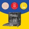 Russell Hobbs Fully Integrated, Built-In Dishwasher, Class E