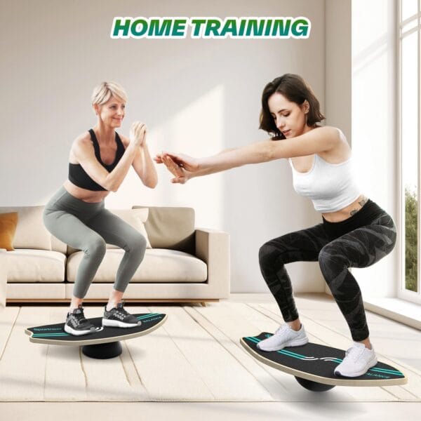 Sportneer Surf Balance Board Adult, Surfing Skateboard Training 200KG