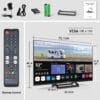 32" Smart 12V TV, 12V/24V Traveller LED TV, Samsung Tizen OS