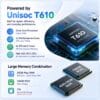 TECLAST 11 Inch Tablet, Android 16 Tablet, 24GB+128GB, with Case