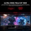 Gawfolk 49 inch Ultra-Wide Curved 240Hz Gaming Monitor,DQHD PC Screen
