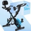 Exercise Bike, 5-in-1 Quiet Folding Exercise Bikes for Home Use