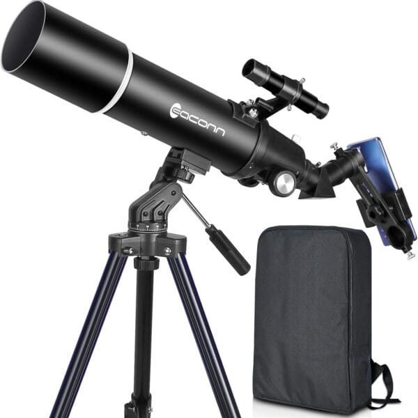 71haZHgAV6L._AC_SL1500_ Telescopes for Adults Astronomy, 80mm Aperture 600mm