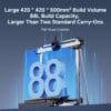 Anycubic Kobra 3 Max V2 Combo 3D Printer, 88L Build Volume, Up to 8-Color