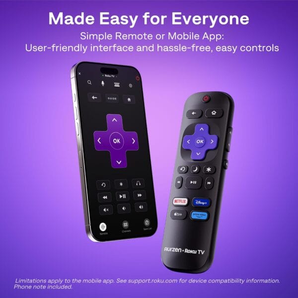 Aurzen Roku TV Projector