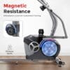 Sunny Health & Fitness Smart Recumbent Cross Trainer for Full-Body Exercise