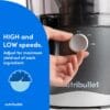 Nutribullet Centrifugal Juicer 800W - With 2 Speed Settings