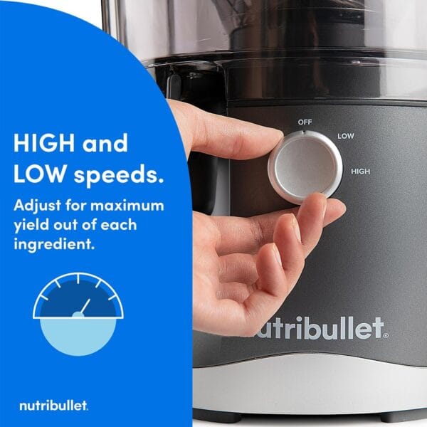 Nutribullet Centrifugal Juicer 800W - With 2 Speed Settings