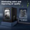 3D Printer Enclosure with Ventilation Kit, LED Light,Thermo-Hygrometer