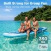 71jyV4QPG0L._AC_SL1000_ SereneLife Paddle Board Inflatable Stand Up SUP 32in Wide