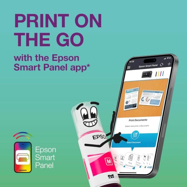 Epson EcoTank ET-3850 A4 Multifunction Air Print Wi-Fi Ink Tank Printer