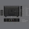 EMtronics 32 inch HD LED TV Black with Freeview, HDMI, USB Media Player, Coaxial, AUX, PVR Recording