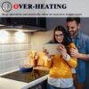Hobsir Ceramic Hob, Built-in Electric Cooker Hob 4 Burners 60 cm [Energy Class A+]