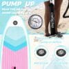 Inflatable Stand Up Paddle Boards with Premium SUP Paddle Board Accessories
