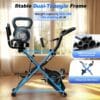 Exercise Bike, 5-in-1 Quiet Folding Exercise Bikes for Home Use