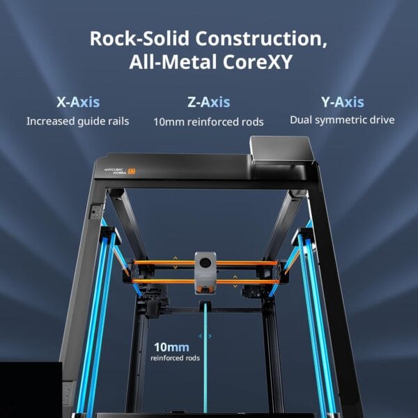 Anycubic Kobra S1 Max Combo Multicolor 3D Printer, 600mm/s High Speed