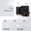 71pR0Z9C5KL._AC_SL1500_ CONCEPTEN Luggage Sets 5 Piece