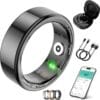 Smart Ring for Women Men Black