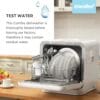 COMFEE' Table Top Dishwasher No Plumbing with 6L Water Tank [Energy Class D]