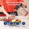 Bluevua RO100ROPOT Reverse Osmosis System with 4-Stage Cleaning