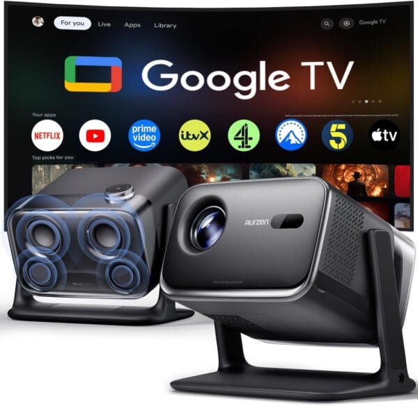Aurzen BOOM mini Google TV Smart Projector