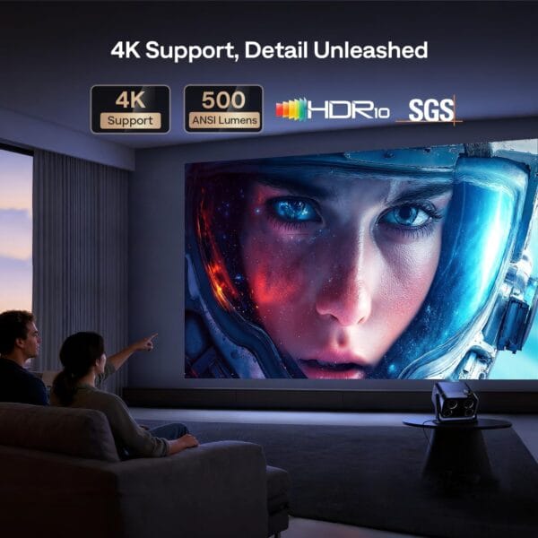 Aurzen BOOM mini Google TV Smart Projector