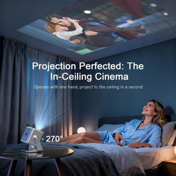 VOPLLS Mini Smart 4K Projector