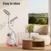 Home Exercise Bike Fitness Bike Silent with Adjustable Resistance