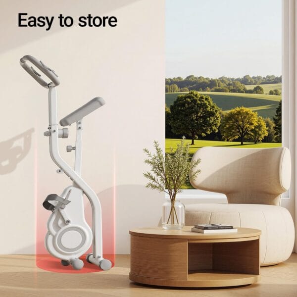Home Exercise Bike Fitness Bike Silent with Adjustable Resistance