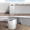 COMFEE' Slimline Dishwasher, 45cm, 10 Place Settings, White [Energy Class E]