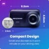 71+tM5DH94L._AC_SL1500_ Nextbase 222XR Front and Rear Dash Cam with 1080p Full HD Front Camera
