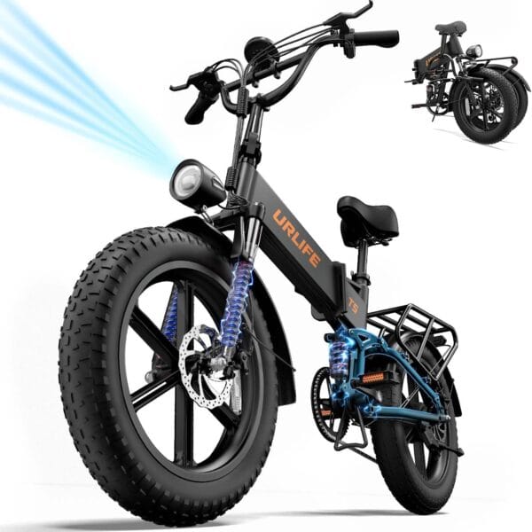 71tl1FCOJrL._AC_SL1500_ URLIFE Folding Electric Bike