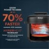 Ninja HyperHeat 9-in-1 Pressure Cooker, Slow Cooker, 6L, Black PC201UK