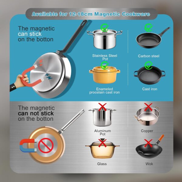 Hobsir Induction Hob, Built-in Plug in Electric Hob 4 Burners 60cm