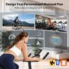 Wenoker Exercise Bike for Home Gym Use with LCD Display & APP