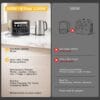 VTOMAN New JUMP 600X Portable Power Station 600W-268.8Wh LiFePO4 Battery