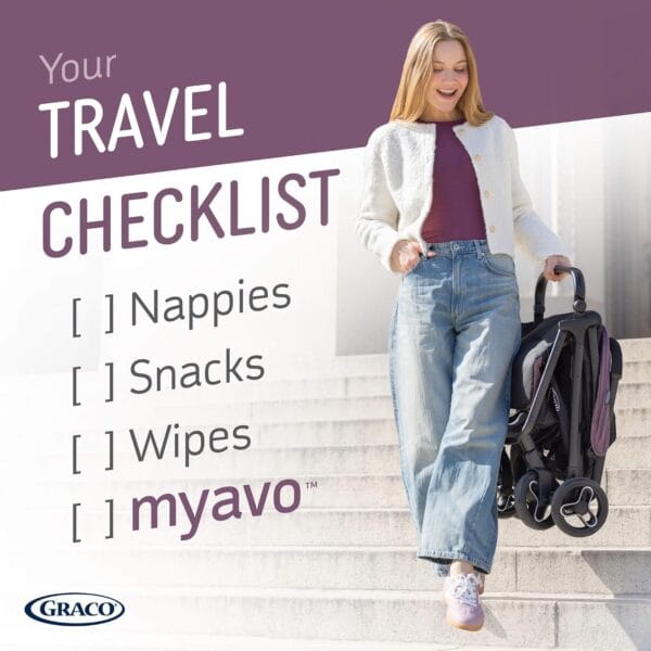 Graco Myavo Compact Stroller/Pushchair with Raincove