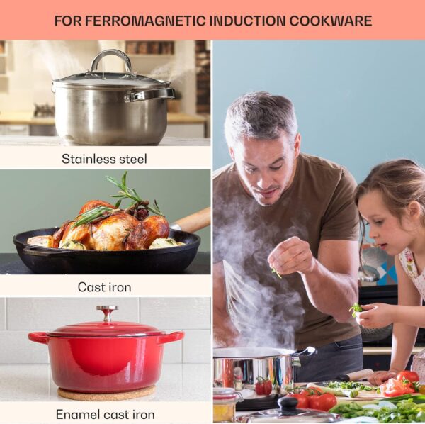 Klarstein Induction Hob, 3400W Electric Hob Induction Cooker