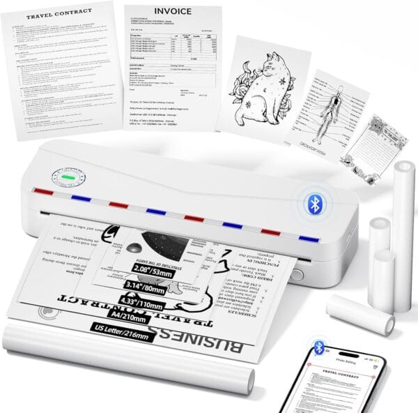Phomemo M836 Portable Printer A4 for Travel