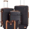 71xBrb615KL._AC_SL1500_ CONCEPTEN Luggage Sets 5 Piece