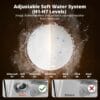 AIRMSEN NEW Upgraded Table Top Dishwasher, 8+3 Wash Programs, 5L Tank [Energy Class D]