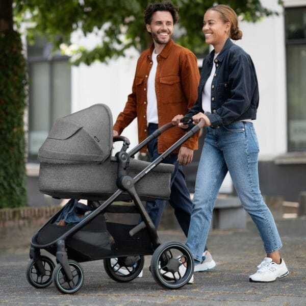 Maxi-Cosi Zelia S Trio, 3-in-1 Pram Travel System, 0–22 kg, Grey
